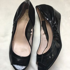 FINAL PRICE! Vince Camuto Peep Toe Wedge Heel